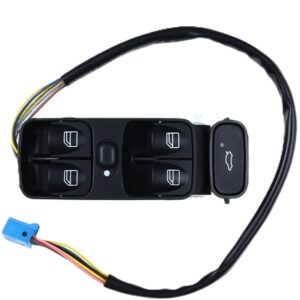 Mercedes C-class W203 S203 CLK-class C209 A209 új bal első ablak ablakemelő kapcsoló