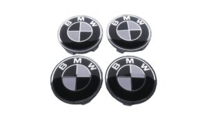 BMW fekete felni díszkupak közép felnikupak kerékagy kupak 68mm