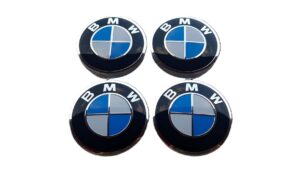 BMW kék felni díszkupak közép felnikupak kerékagy kupak 68mm