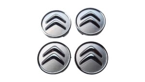 Citroen ezüst díszkupak közép felnikupak kerékagy kupak 60mm