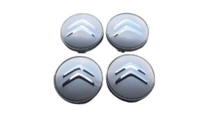 Citroen ezüst-ezüst díszkupak közép felnikupak kerékagy kupak 60mm