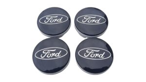 Ford fekete-fehér felni díszkupak közép felnikupak kerékagy kupak 54mm