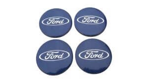 Ford kék-fehér felni díszkupak közép felnikupak kerékagy kupak 66mm