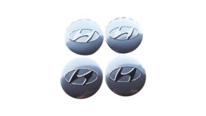 Hyundai ezüst felnikupak 56mm