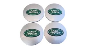 Land Rover ezüst-zöld felnikupak 62mm