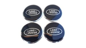Land Rover fekete-ezüst felnikupak 62mm