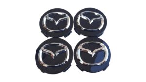 Mazda fekete felnikupak 56mm