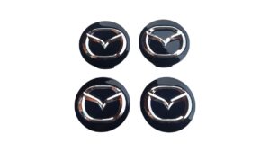 Mazda fekete felnikupak 57mm