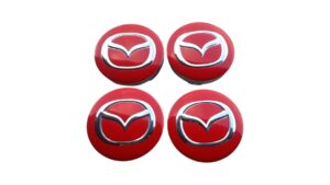 Mazda piros felnikupak 56mm