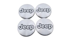 jeep ezüst-fekete felnikupak 55mm