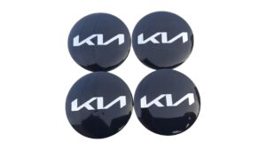 kia fekete-ezüst felnikupak 56mm