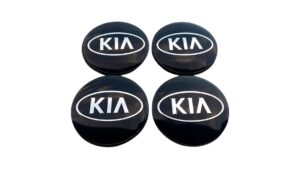 kia fekete-ezüst felnikupak 66mm