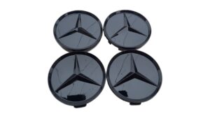 mercedes fekete felnikupak 75mm
