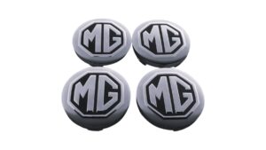 mg ezüst-fekete nem gyári felnikupak 56mm