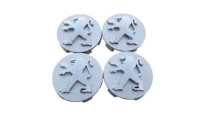 peugeot ezüst felnikupak 60mm