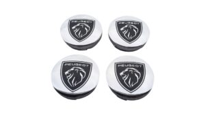 peugeot ezüst felnikupak új logo 56mm