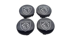 peugeot fekete felnikupak új logo 60mm