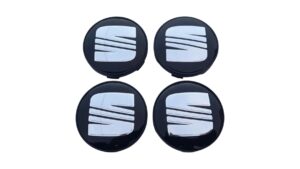 seat fekete-ezüst felnikupak 60mm