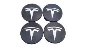 tesla fekete-ezüst felnikupak 56mm