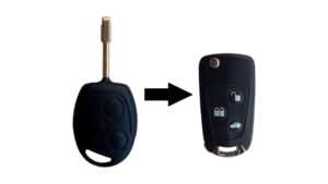 Ford S-max, C-max, Ka, Focus Mondeo Fiesta Fusion módosított bicskakulcs átalakító kulcs FO21