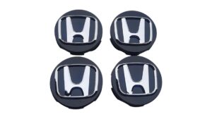 Honda fekete-ezüst felnikupak 57mm