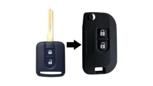 Nissan Qashqai Pathfinder Note Navara 350Z X-Trail NV200 bicskakulcs átalakító