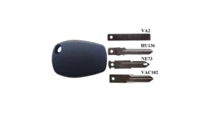 Dacia, Nissan, Opel, Renault tojás-négyzet HU136, NE73, VA2, VAC102 kulcs2