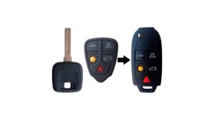 Volvo v70 s60 s80 módosított 5BU bicskakulcs