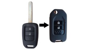 Honda accord civic CR-V HR-V jazz 6szög fekete gomb 2BU bicskakulcs átalakító2