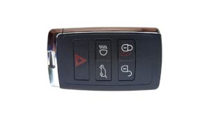 Jaguar E-Pace, F-Type, F-Pace, XE, XF, XJ, XK és Land Rover Discovery, Sport, Freelander, Range Rover tégla 5BU táv kulcs